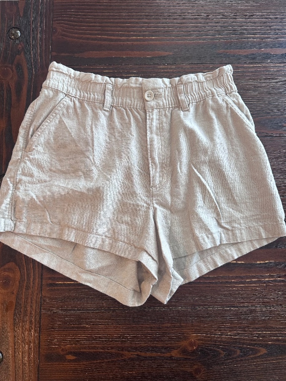 Hollister Linen Blend Shorts